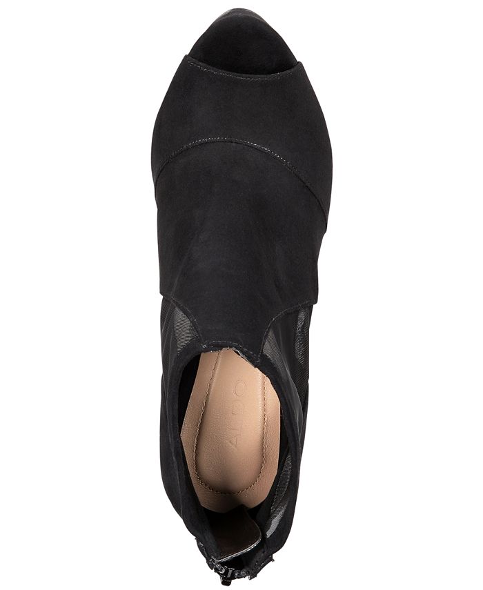 aldo platform booties