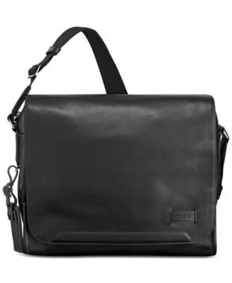 tumi men's messenger bag