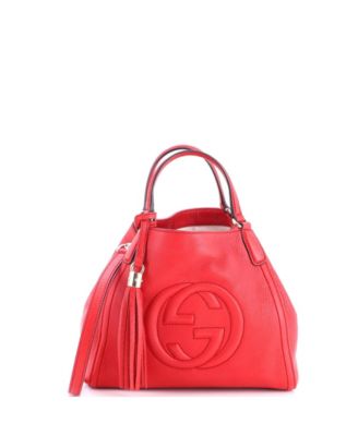 Small Soho Convertible Shoulder Bag Leather