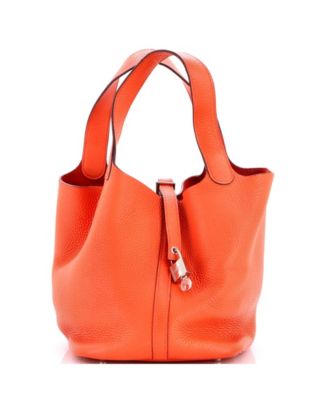 Pre-Owned Hermes MM Picotin Lock Bag Clemence