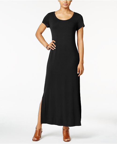 Style Co Petite Scoop Neck Maxi Dress Created For Macy S