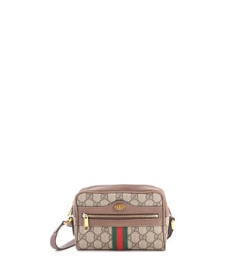 Mini Ophidia Shoulder Bag GG Coated Canvas