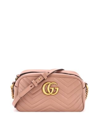 Small GG Marmont Shoulder Bag Matelasse Leather