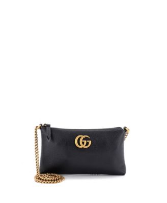 Mini GG Marmont Chain Shoulder Bag Leather