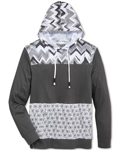 Retrofit Men's Geo-Print Hoodie
