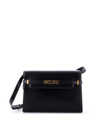 Medium Manhattan Shoulder Bag Leather