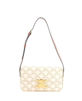 Triomphe East-West Shoulder Bag Triomphe Coated Canvas