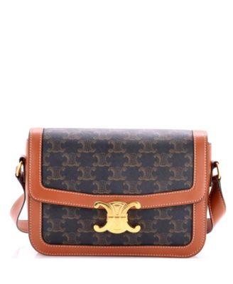 Medium Triomphe Shoulder Bag Triomphe Coated Canvas