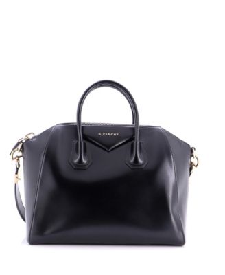 Medium Antigona Bag Glazed Leather