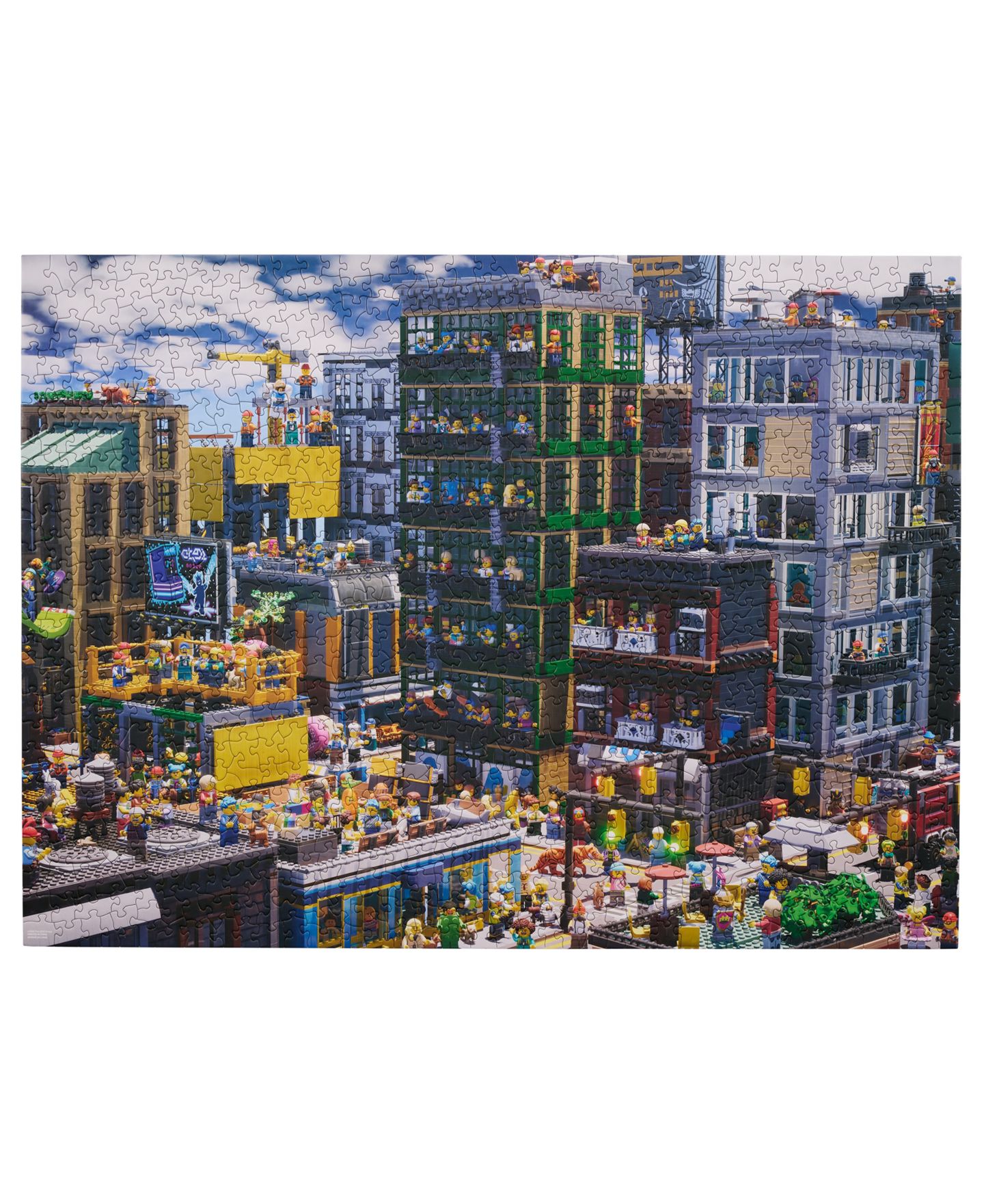Детский пазл LEGO City Find the Figure 1000-Piece Puzzle, от 8 лет — фото 4