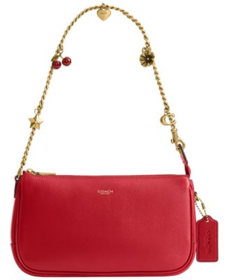 Plaza Small Leather Chain Strap Shoulder Handbag