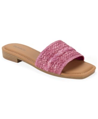 Women's Audreyy Square Toe Memory Foam Sandals