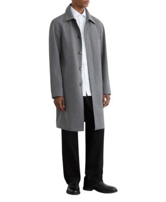 Men's Canton Single-Breasted Raglan Raincoat