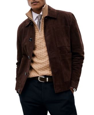 Men's Richmond Half-Zip Cable-Knit Cashmere Sweater