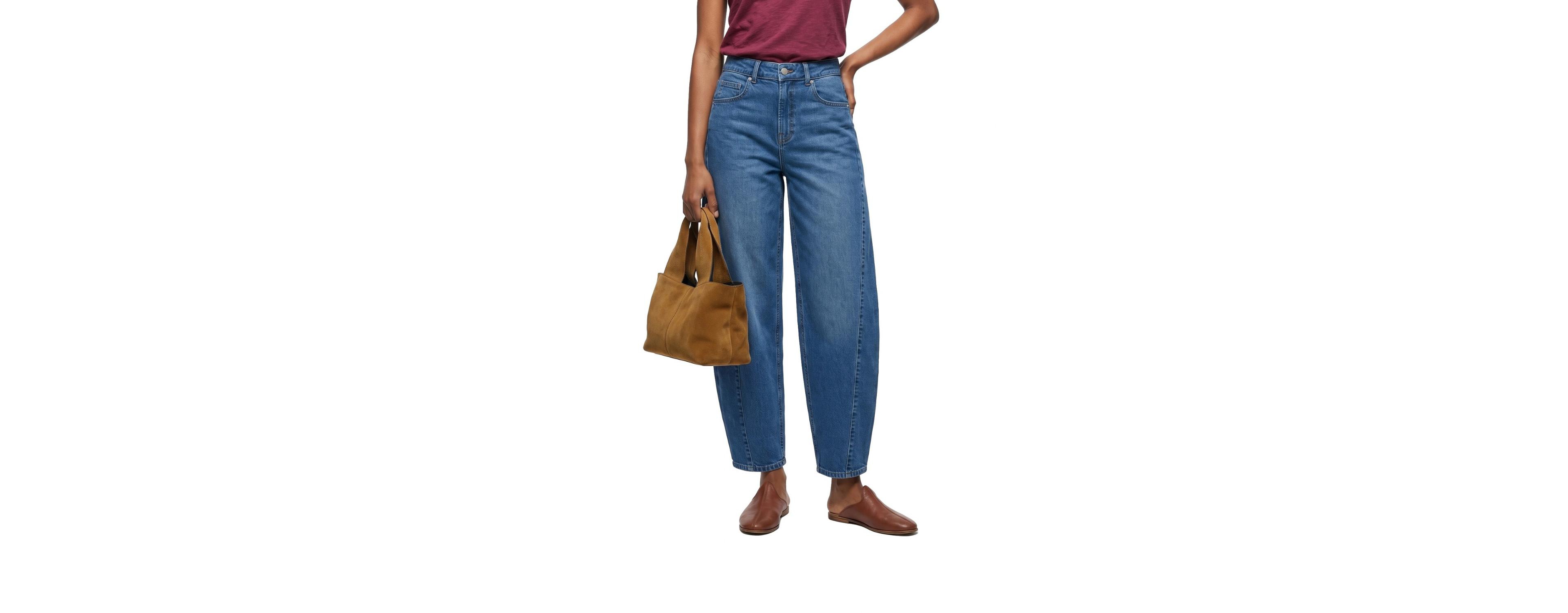 Wilt Women's Mid-rise Baggy Jeans