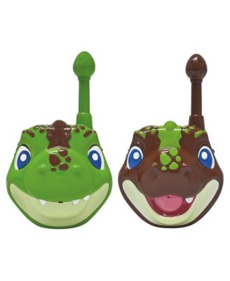Dinosaur 3D Long-Range Walkie-Talkies, 2-Piece Set