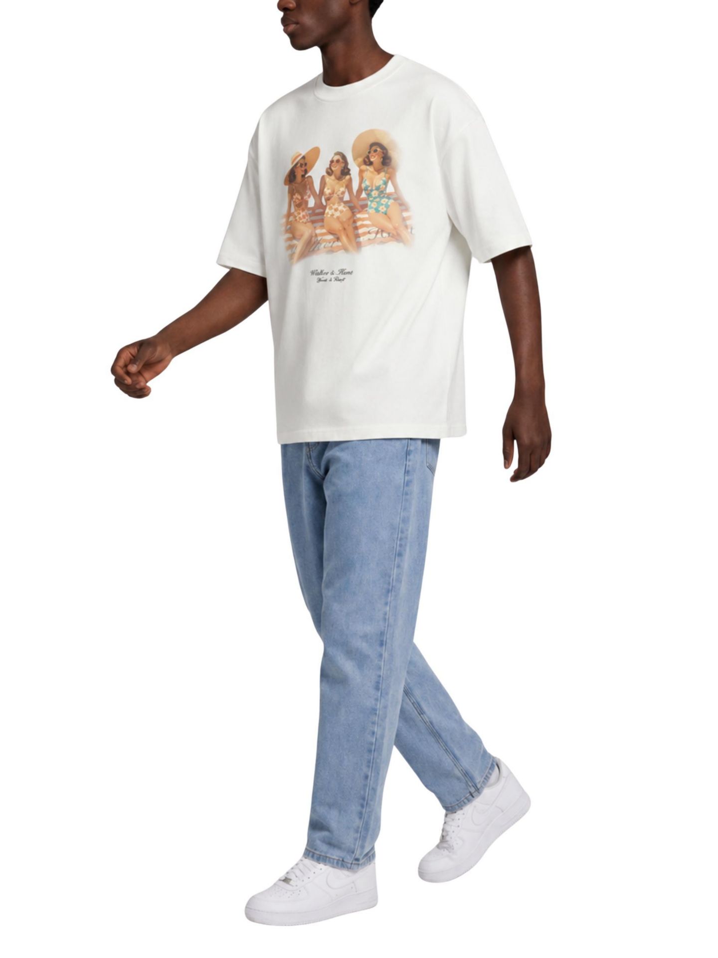 Мужская футболка Walker & Hunt Hot Girl Summer Short Sleeve — фото 3