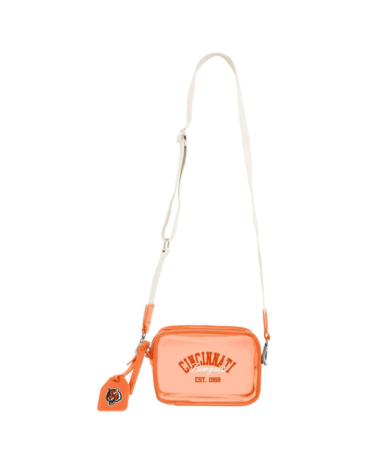 Женская сумка WEAR by Erin Andrews Cincinnati Bengals Sheer Color Crossbody — фото 3