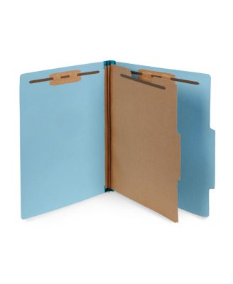 Durable 6 Section Classification Folders Letter Size Expandable File Organizer