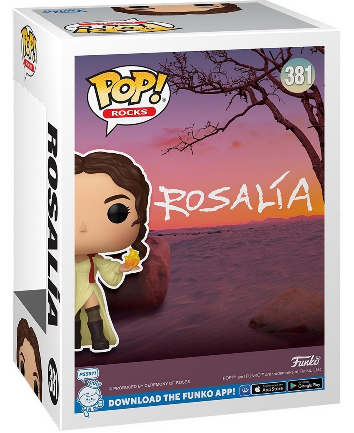 Фигурка Funko Pop Rocks Rosalia La Noche De Anoche 3.55" Vinyl, от 3 лет, цвет: Open Miscellaneous — фото 2