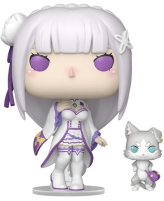 POP! and Buddy: Re:ZERO - Emilia with Puck 3.5" 2-Piece Vinyl Figure, Ages 3+