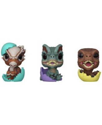 Pocket POP! Jurassic World Dinosaur 3-Pack 1.25" Vinyl Figures, Ages 3+