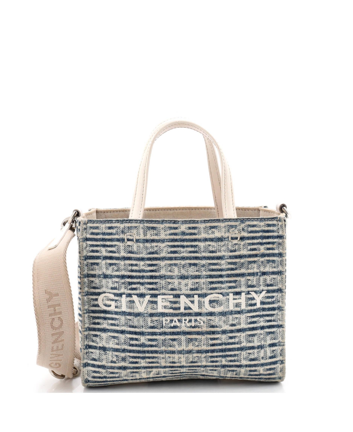Pre-Owned Givenchy Mini G-Tote 4G Denim