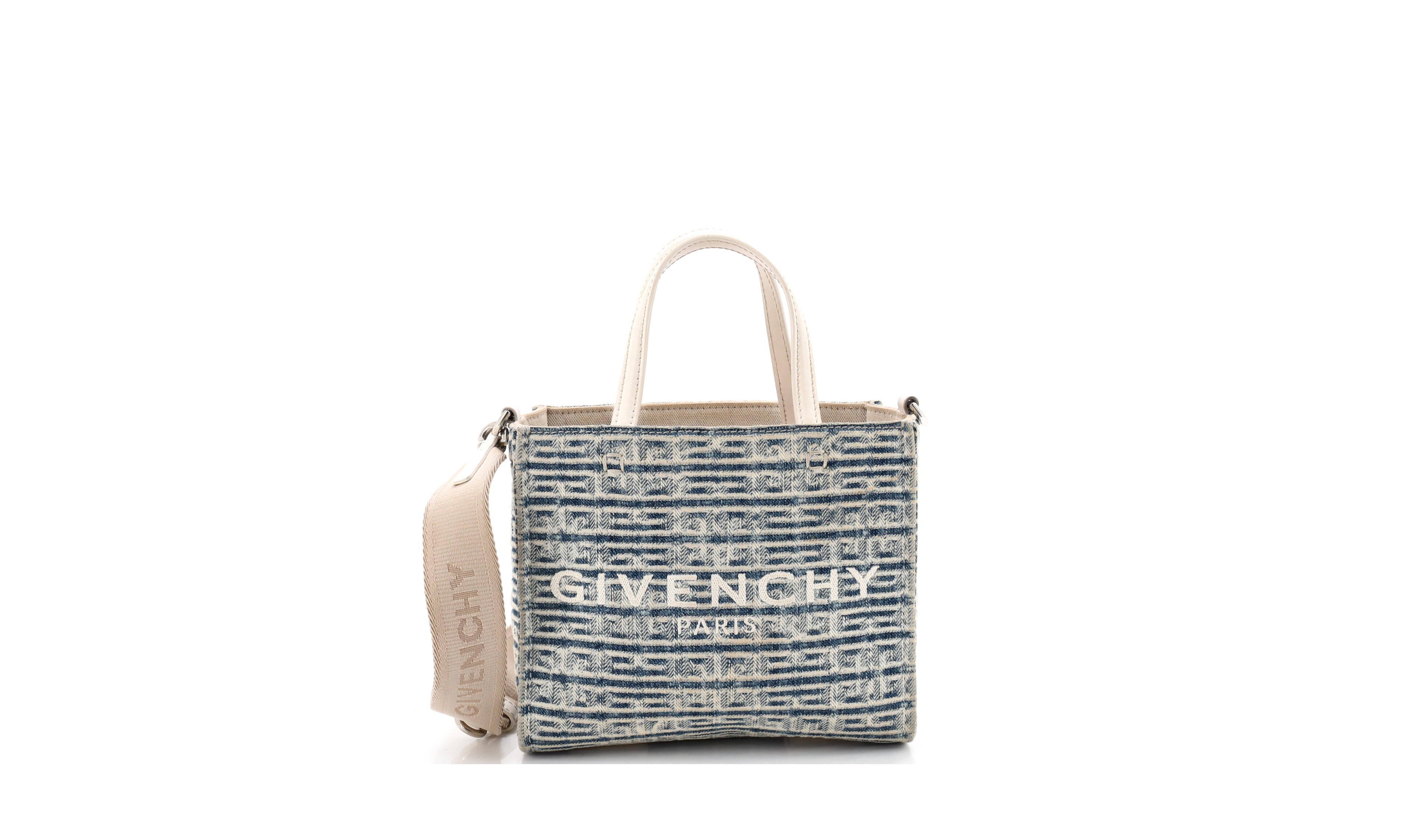 Pre-Owned Givenchy Mini G-Tote 4G Denim