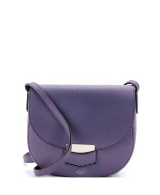 Small Trotteur Crossbody Bag Grainy Leather