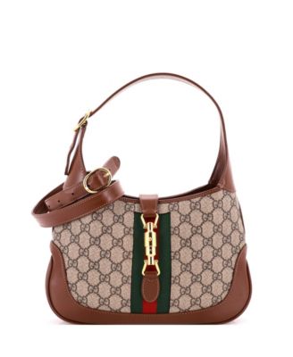 Jackie 1961 Hobo Excellent Coated Canvas Bag