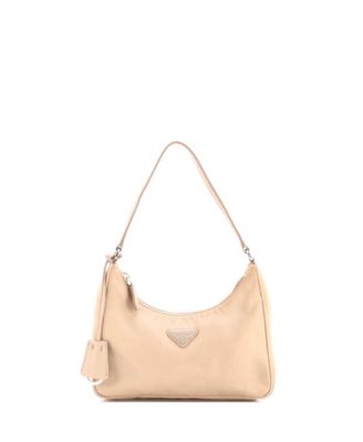 Mini Re-Edition 2005 Hobo Tessuto with Saffiano Leather
