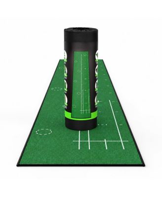 Large Golf Putting Mat Multi Target Alignment Practice Training Aid With Carry Bag