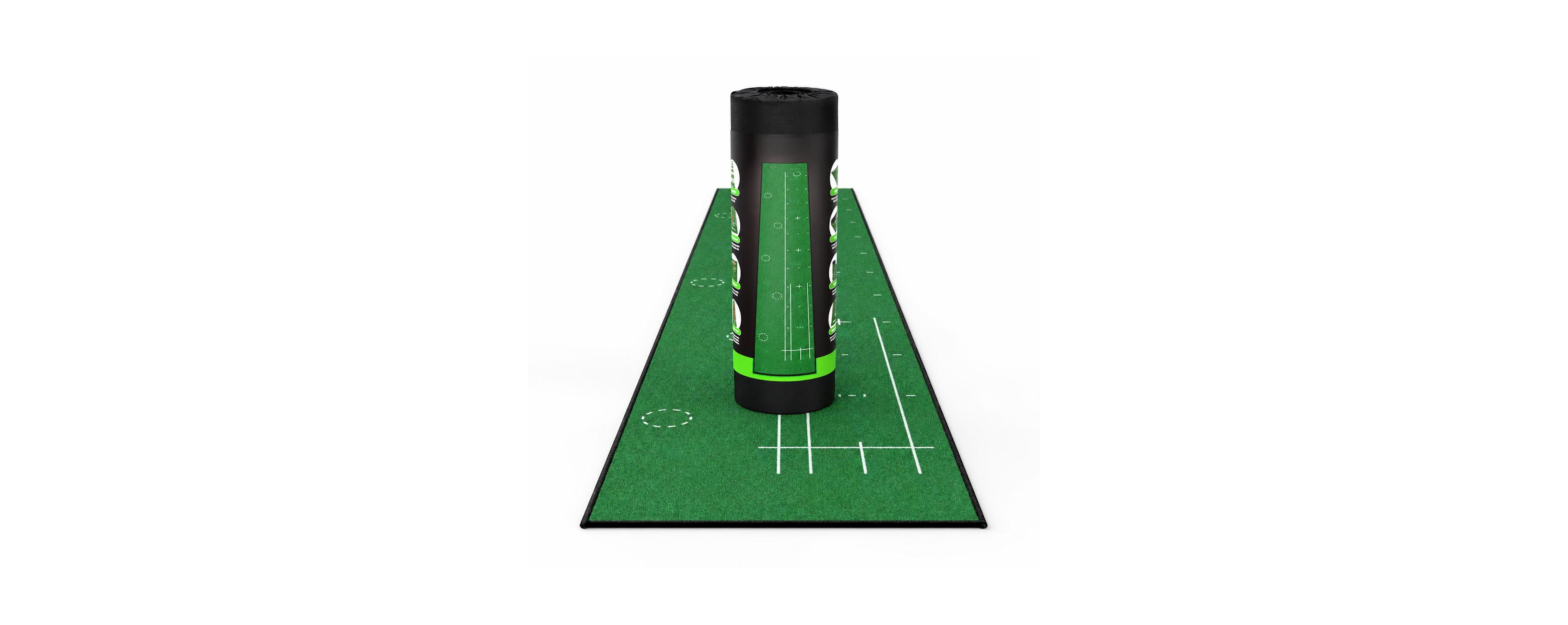 Magicorange Large Golf Putting Mat Multi Target Alignment Practice Training Aid With Carry Bag