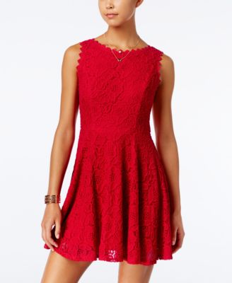Red Dresses for Juniors - Macy's