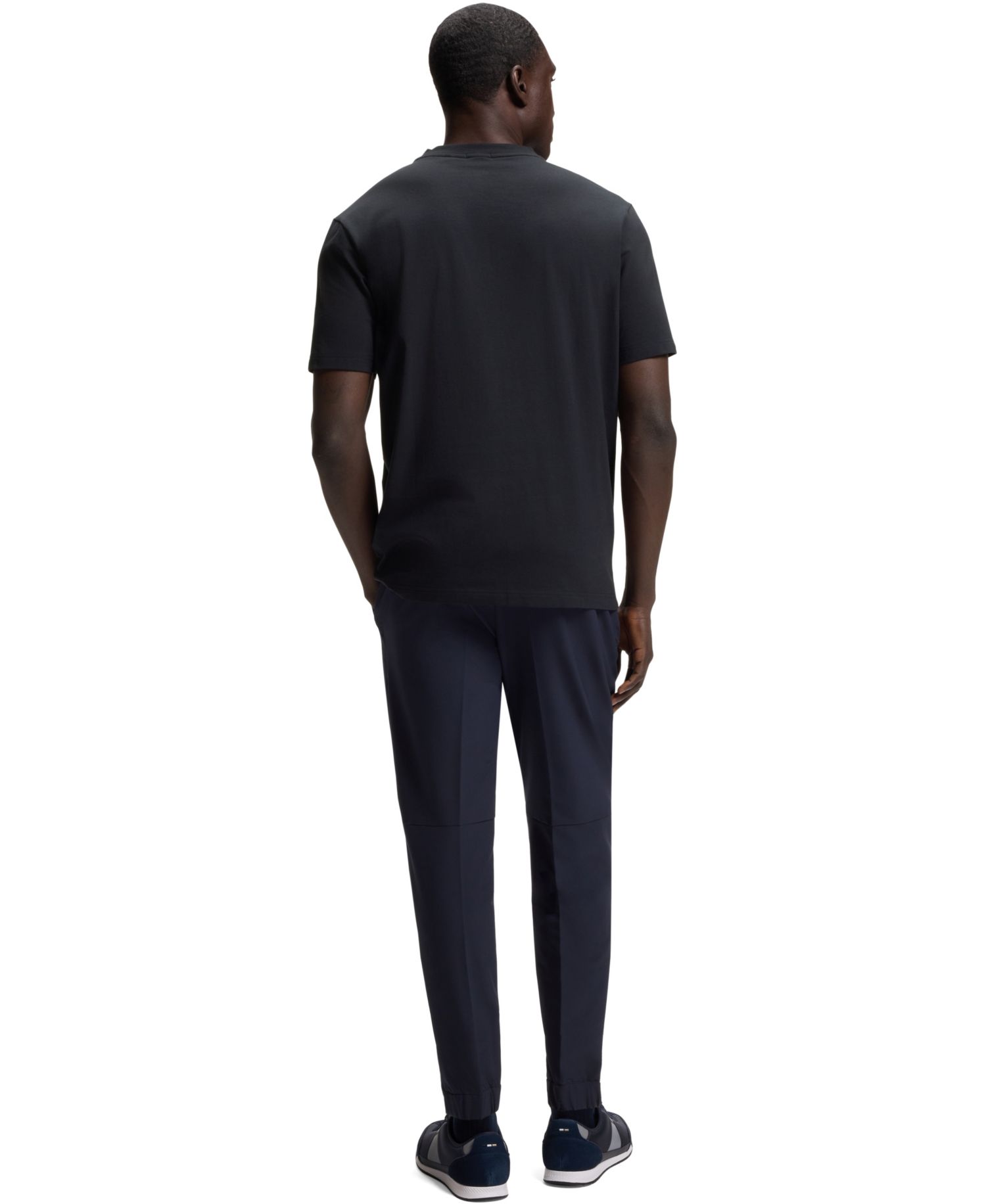 Men's Contrast Logo Regular-Fit T-Shirt