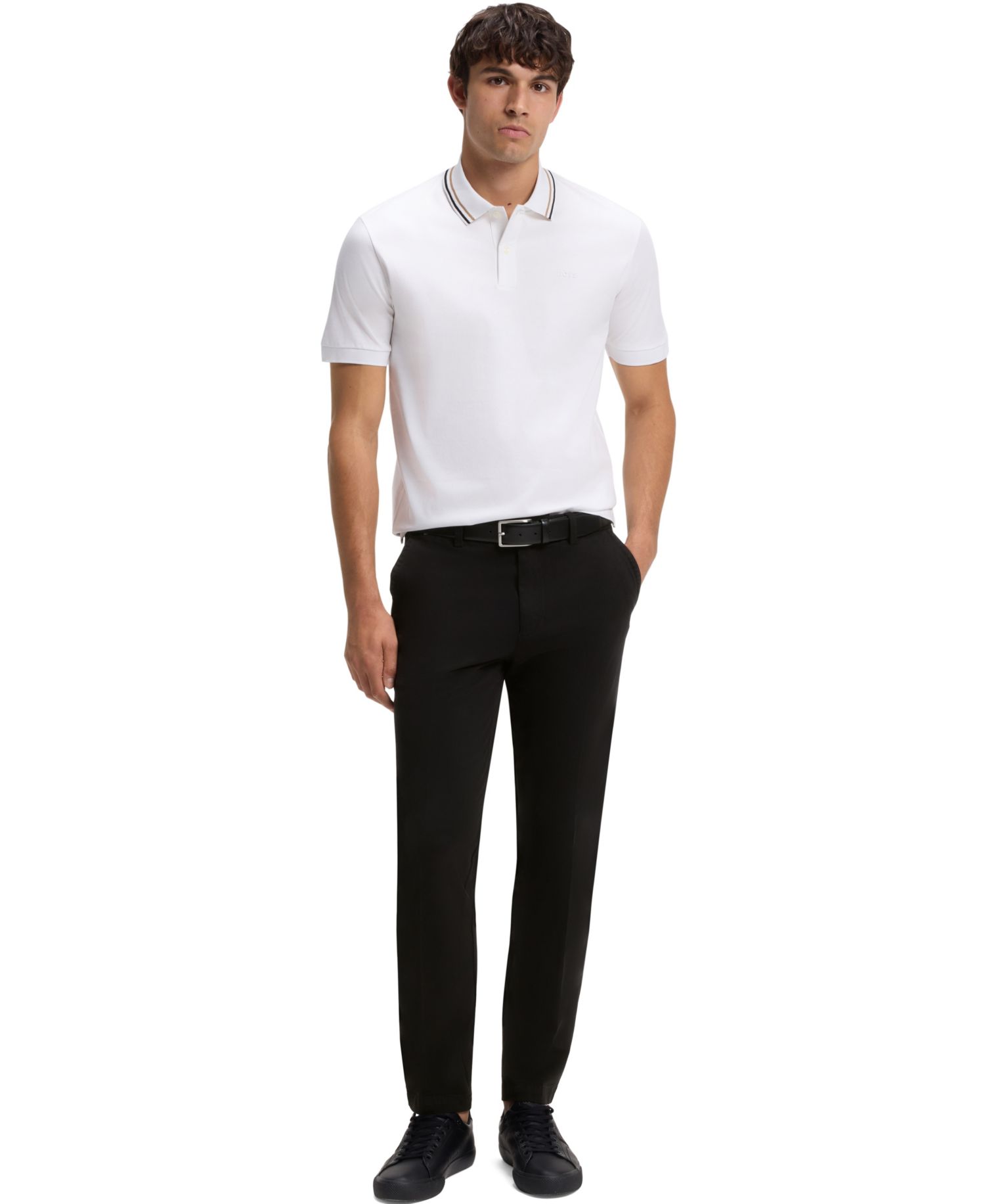 Men's Stretch-Cotton Slim-Fit Pants