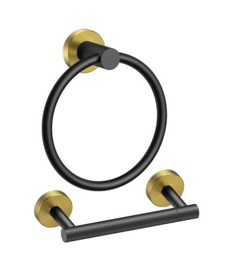 Bathroom Hardware Toilet Paper Holder Towel Ring Set