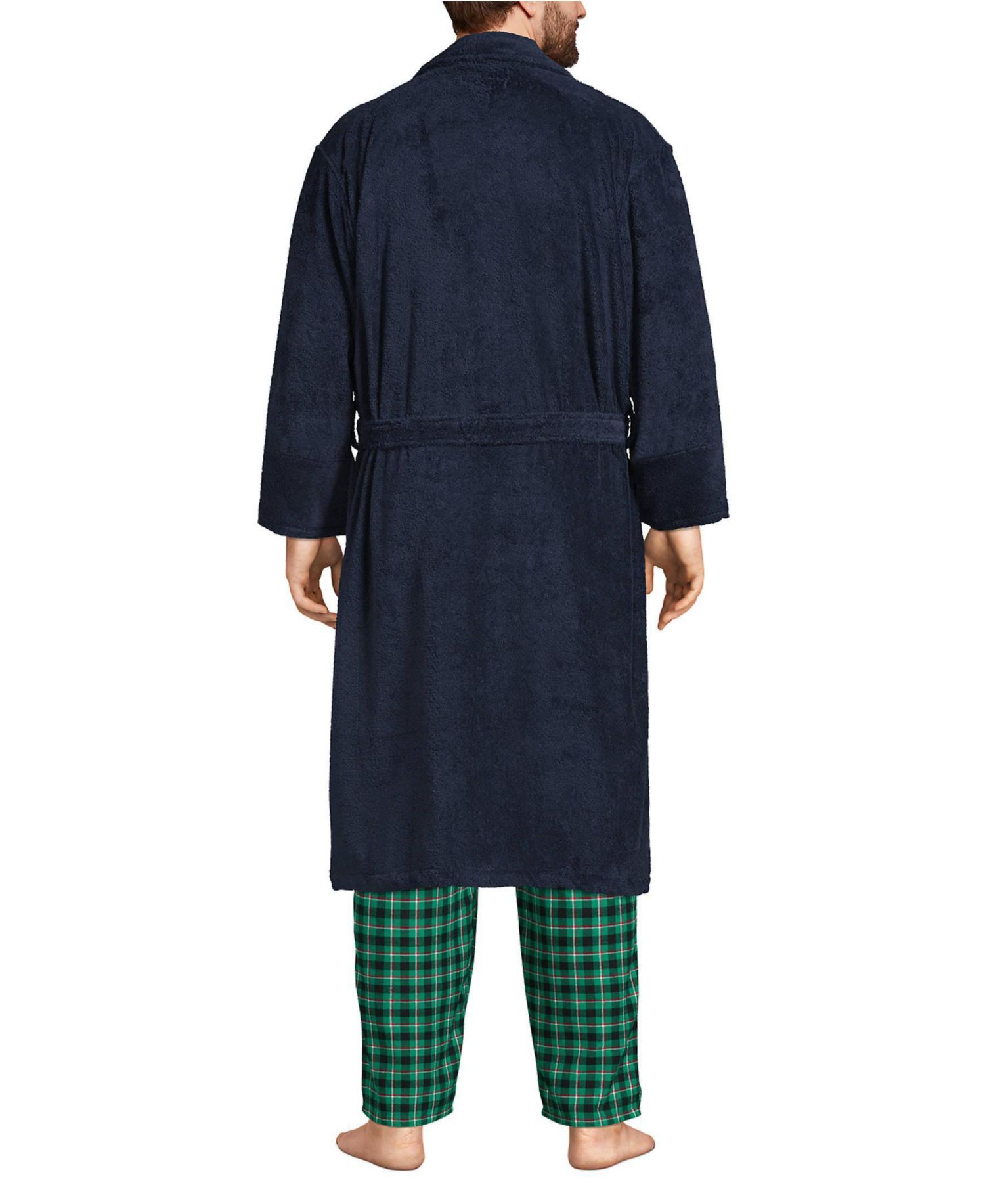 Men's Calf Length Turkish Terry Robe