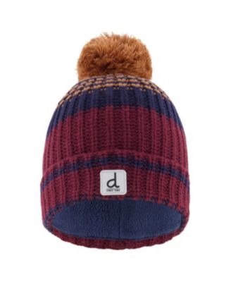 Boys' Fleece-Lined Pompom Beanie