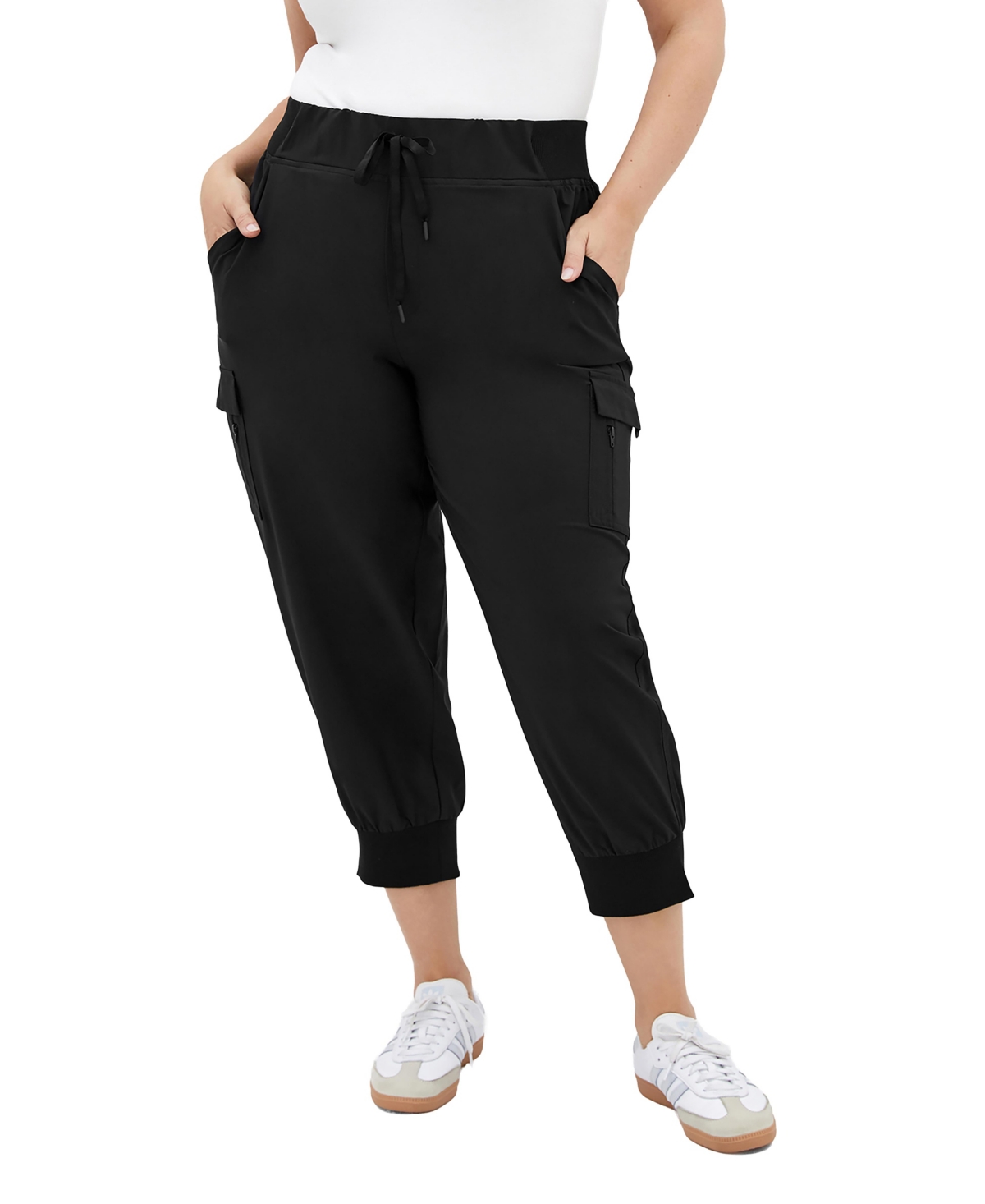 City Chic Women's Lea Crop Jogger Pant