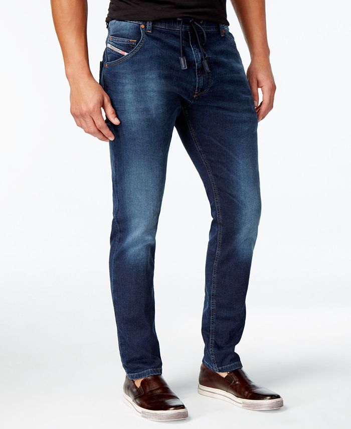 oplichterij Worden duim Diesel Men's Jogg Slim Fit Stretch Jeans & Reviews - Jeans - Men - Macy's
