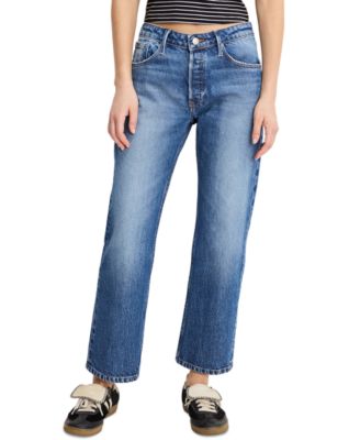 Women's VIntage Straight Ankle Jeans