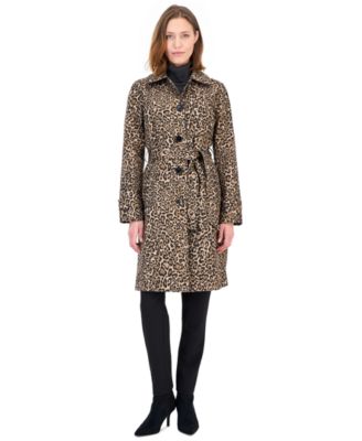 MICHAEL Women's Single-Breasted Trench Coat, Created for Macy's