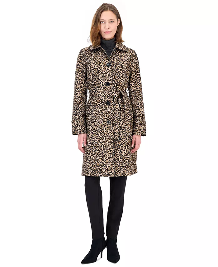 MICHAEL Women's Single-Breasted Trench Coat, Created for Macy's