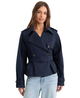 Women's Cropped Trench Jacket