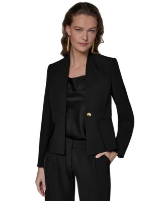 Women's One Button Blazer Blazer