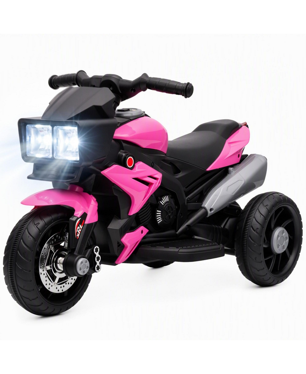 Sevorley Kids Battery-Powered 6V Ride-On Motorcycle with Horn, Ages 3-5