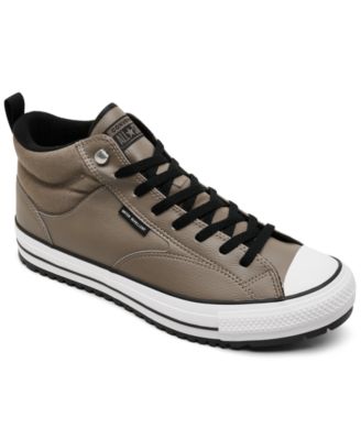 Men's Malden Street Water-resistant Lace-up Ankle Faux Leather Boots from Finish Line