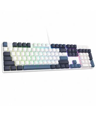 Mechanical Gaming Keyboard Hot Swappable Red Switch RGB Backlit PBT Keycaps