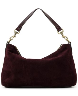 Kolena Medium Suede Slim Shoulder Bag